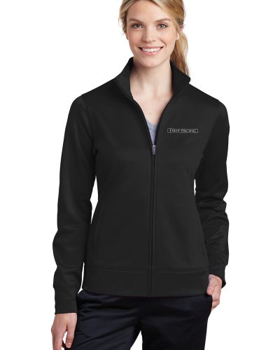Office Ladies Sport-Wick Fleece Full-Zip Jacket LST241