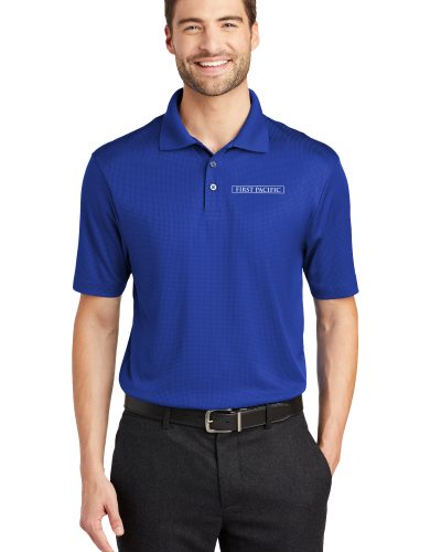 Mens Lightweight Performance Fine Jacquard Polo K528