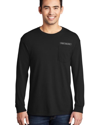 Beach Wash Garment-Dyed Long Sleeve Pocket Tee PC099LSP