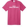 Men's Pink Team First Pacific T-Shirt PC54