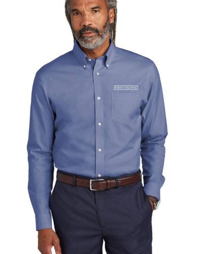 Brooks Brothers Wrinkle-Free Stretch Pinpoint Shirt BB18000
