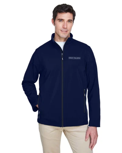Men's Cruise Two-Layer Fleece Bonded Soft Shell Jacket 88184