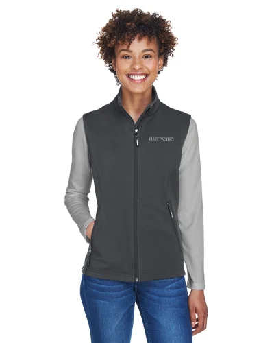 Ladies' Cruise Two-Layer Fleece Bonded Soft Shell Vest CE701W
