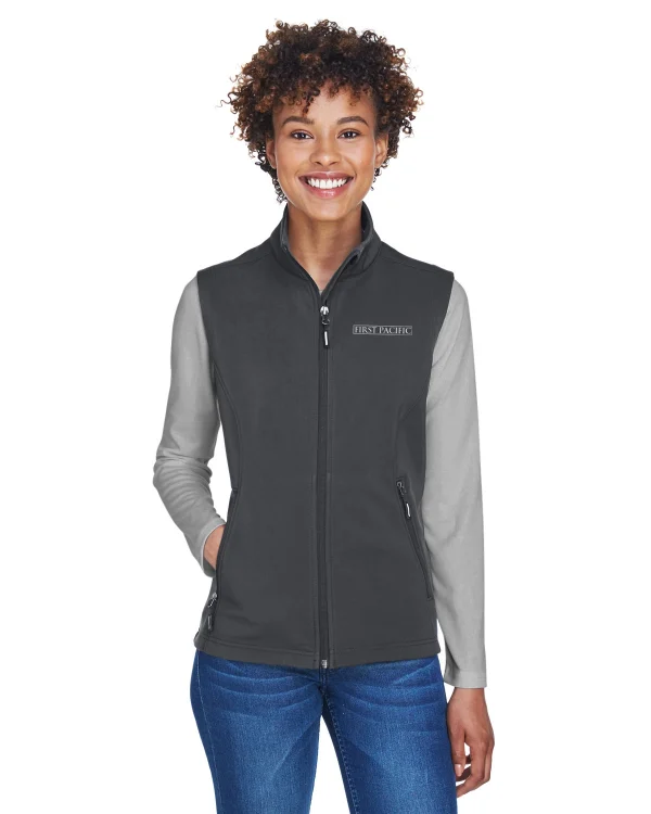 Ladies' Cruise Two-Layer Fleece Bonded Soft Shell Vest CE701W