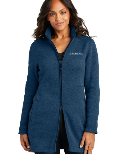 Port Authority Women's Arc Sweater Fleece Long Jacket L425