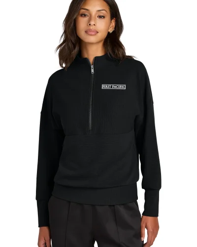 Mercer+Mettle Women’s Linear Texture 1/4-Zip MM3041