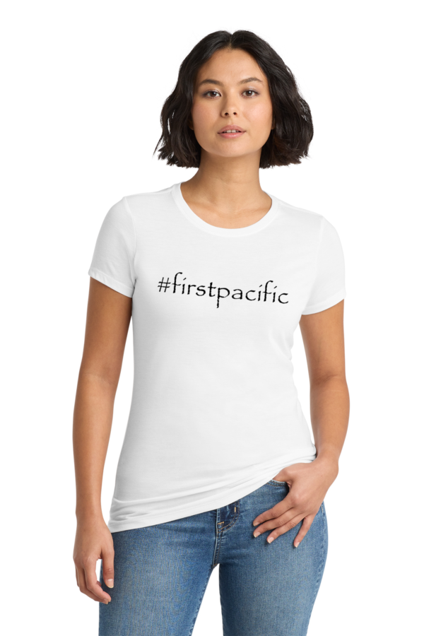 Premium District Women’s Perfect Tri V-Neck Tee - Image 3