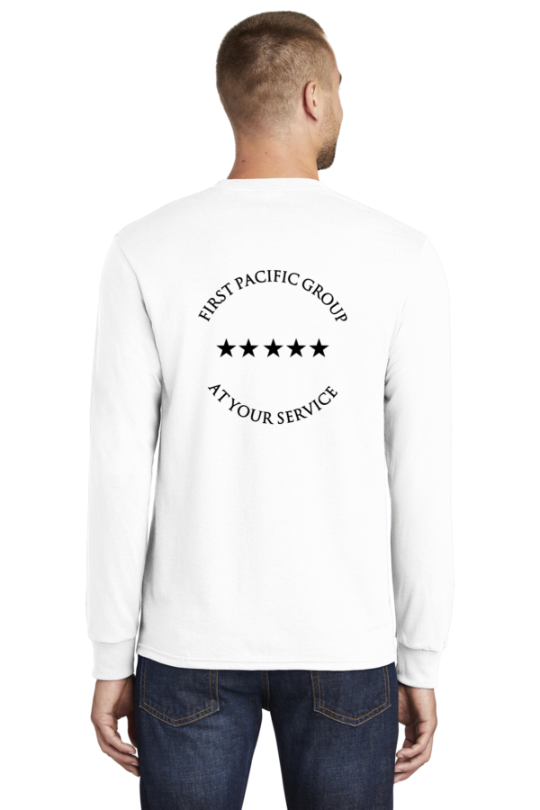 Port & Co Tall Long Sleeve Core Blend Tee - Image 4